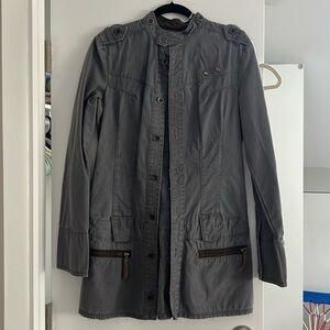 Diesel Women's Grey moto Dress